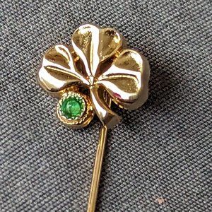 Vintage 3 Leaf Clover Pin